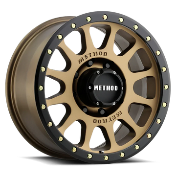Method 305 NV Bronze with Black Lip Wheels - Brixton 4x4 - Buy Online Now!